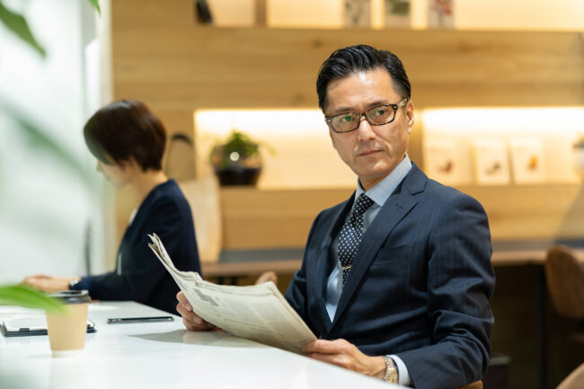 ビジネスマン ミドル