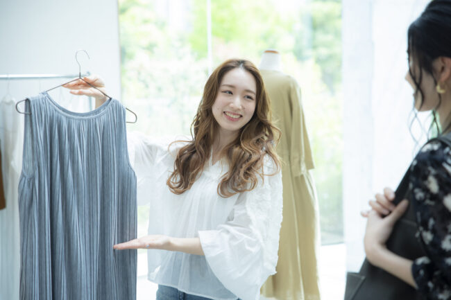 アパレル 接客