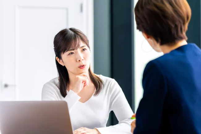 女性 相談 悩む