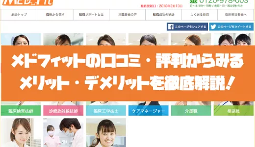 メドフィットの口コミ・評判からみるメリット・デメリットを徹底解説！