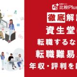 資生堂に転職するなら？年収・難易度・評判を徹底リサーチ