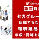 セガグループに転職するなら?年収・難易度・評判を徹底リサーチ