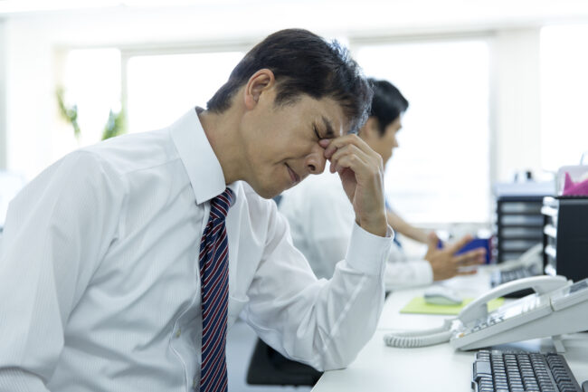 サラリーマン 疲れる