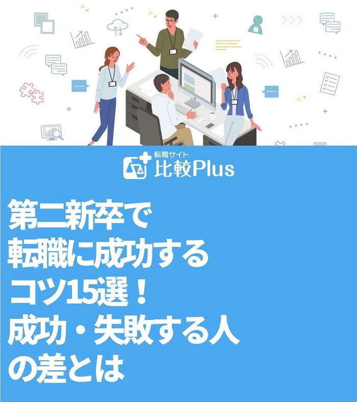 第二新卒で転職に成功するコツ15選！成功・失敗する人の差とは