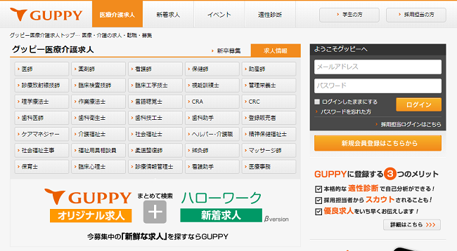 グッピー保育求人