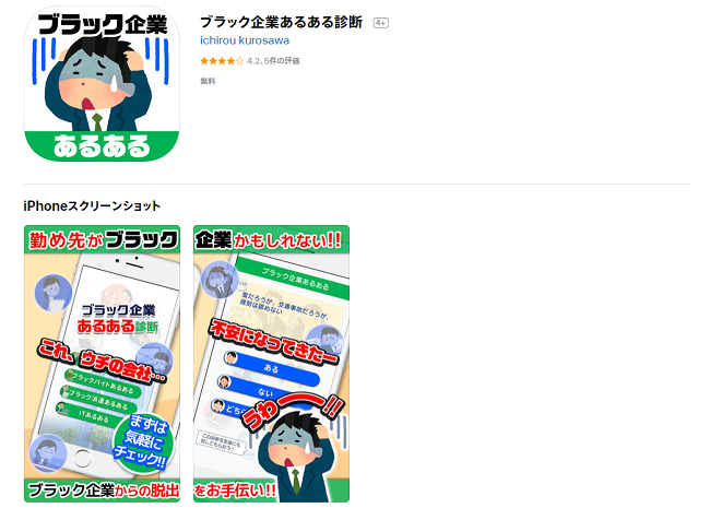 ブラック企業あるある診断