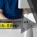 プログラマ― 転職 年収