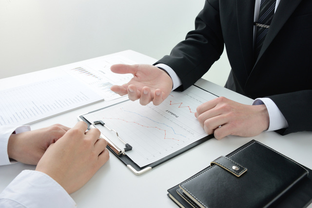 コンサルティング中の様子