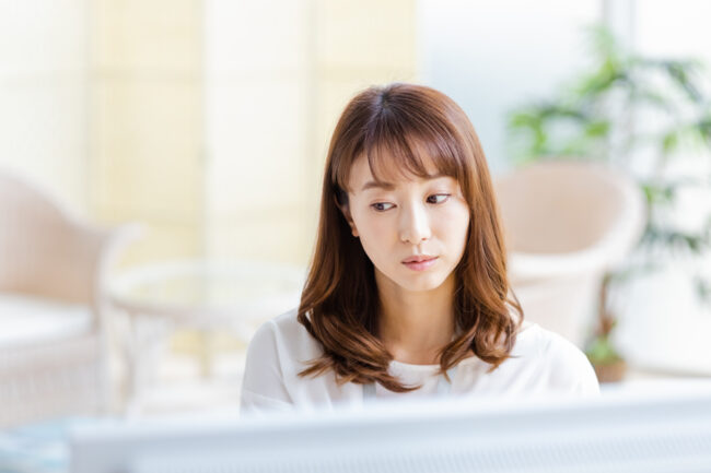 女性　PC　困る