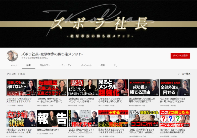 ズボラ社長 -北原孝彦の勝ち確メソッド-