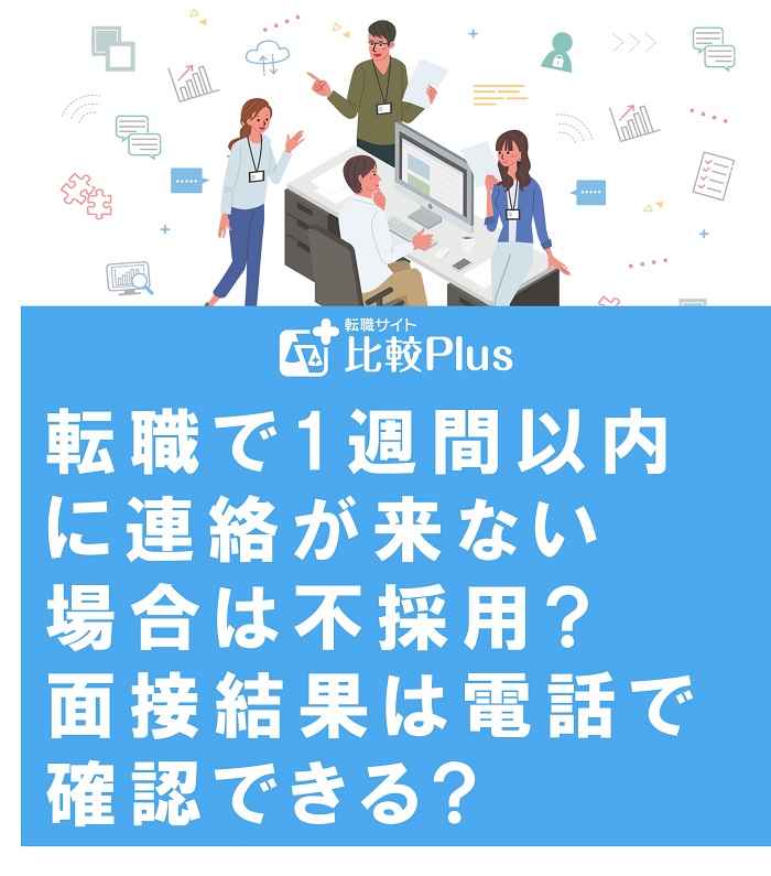 転職で1週間以内に連絡が来ない